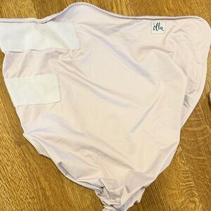 Olli Light Pink Swaddle Wrap with Hook-and-Loop Closures